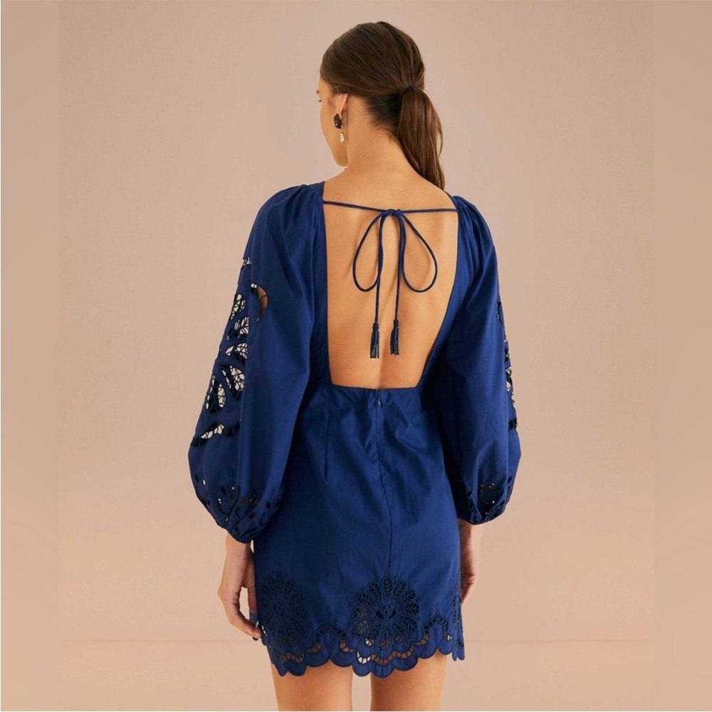 FARM Rio Flowery Richelieu Mini Dress - Picture 5 of 10